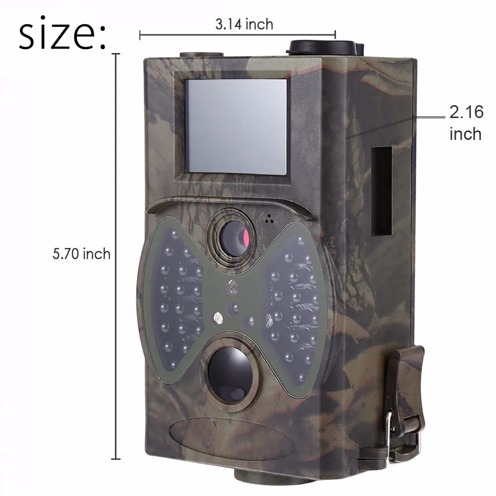 Wireless 12MP Wildlife Trail Camera HC300A - Hunting Surveillance Photo Trap for Basic Scouting And Tracking