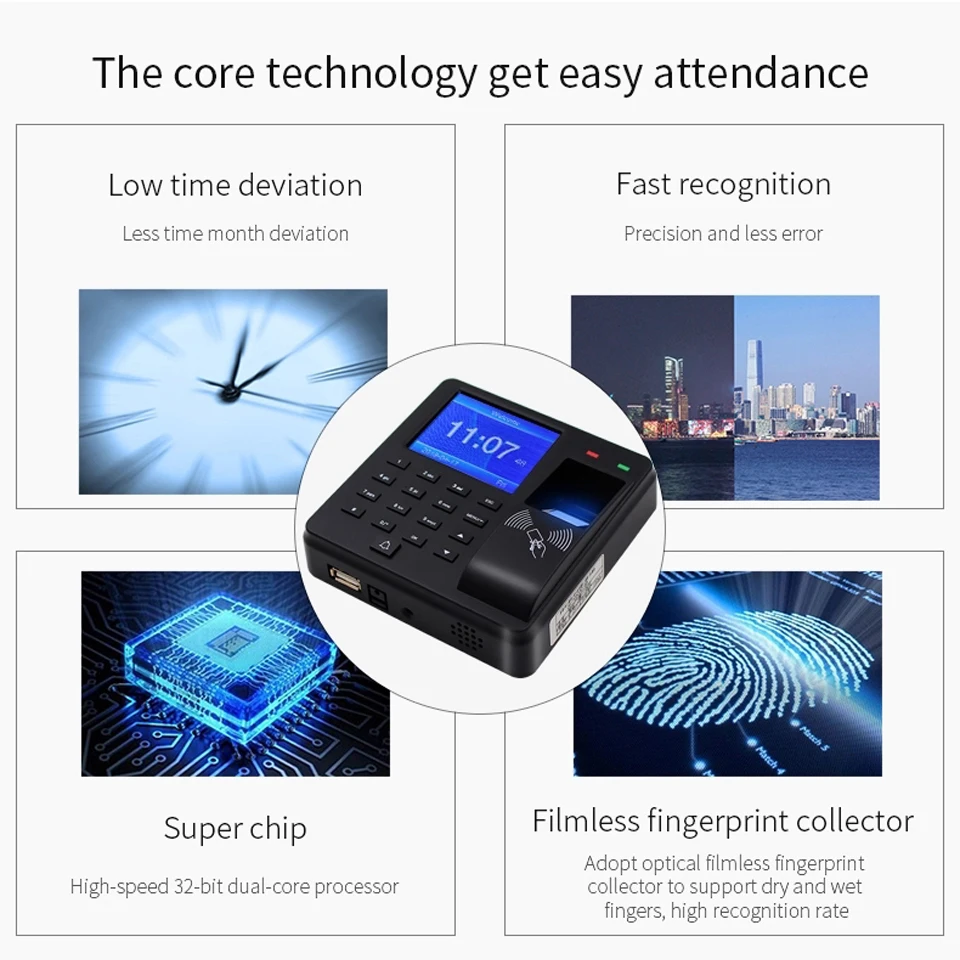 BX10 Biometric Fingerprint Access Control Intercom BX6 Machine Digital Electric RFID Code System For Door Lock Keys Tags