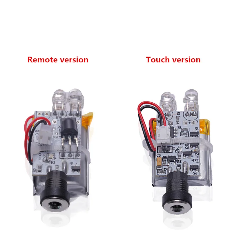 

2pcs 3D printing lunar lamp circuit stepless dimming new, moon light source, three-color touch / remote control version