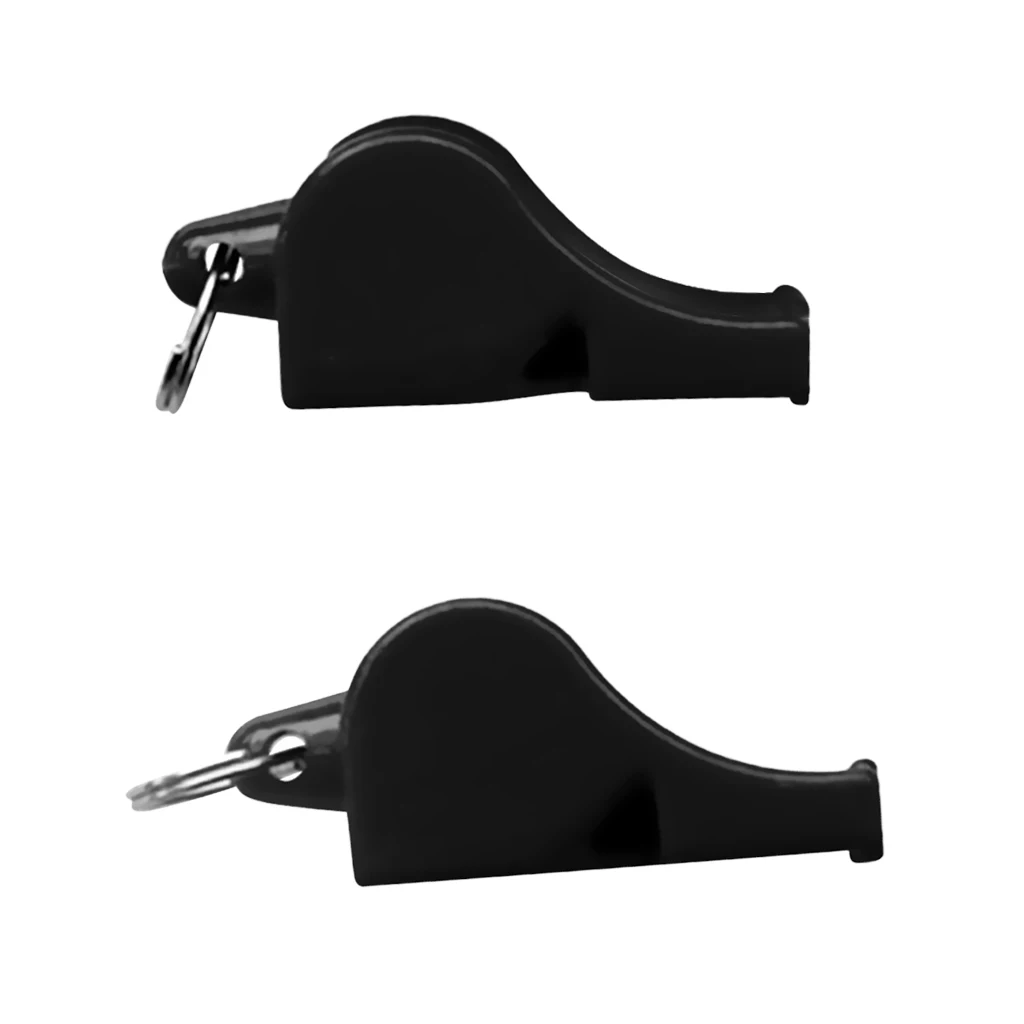 2pcs Safety Whistle Super Loud Sports Referee Whistle Emergency Survival tool for Outdoor Hiking Camping Fishing Travel Silbato