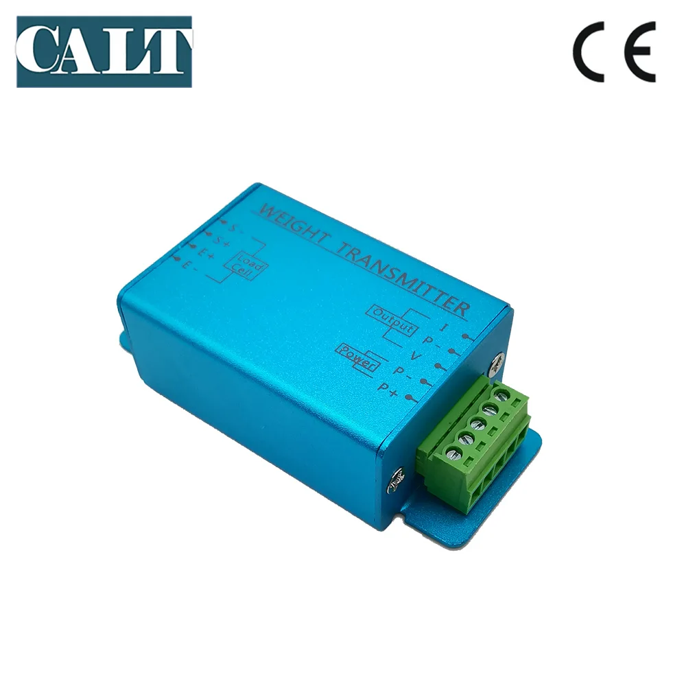 CALT 고정밀 간섭 방지 계량 트랜스미터 전송 4-20mA 0-5V 0-10V, 로드셀 포스 앰프