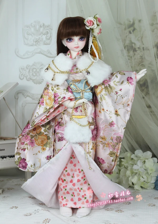 1/4 1/3 scale BJD Japanese yukata kimono sets clothes accessories for BJD/SD doll,Not included doll,shoes,wig and other A0335