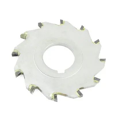 

External Dia. 80mm x 27mm x 4/6/8/10/12/14mm Thickness 10T/12T Hard Alloy Round Grooving Slitting Saw Blade Miller Cutter