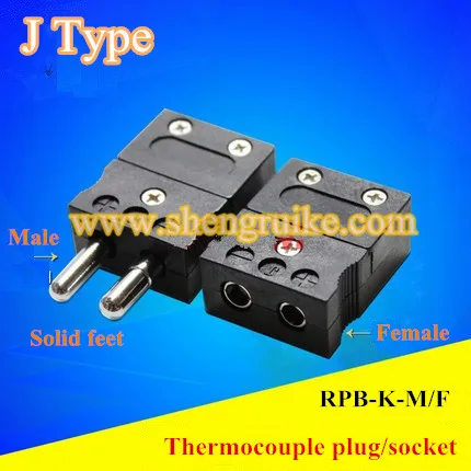 Sell like hot cakes thermocouple plug socket connector male and female