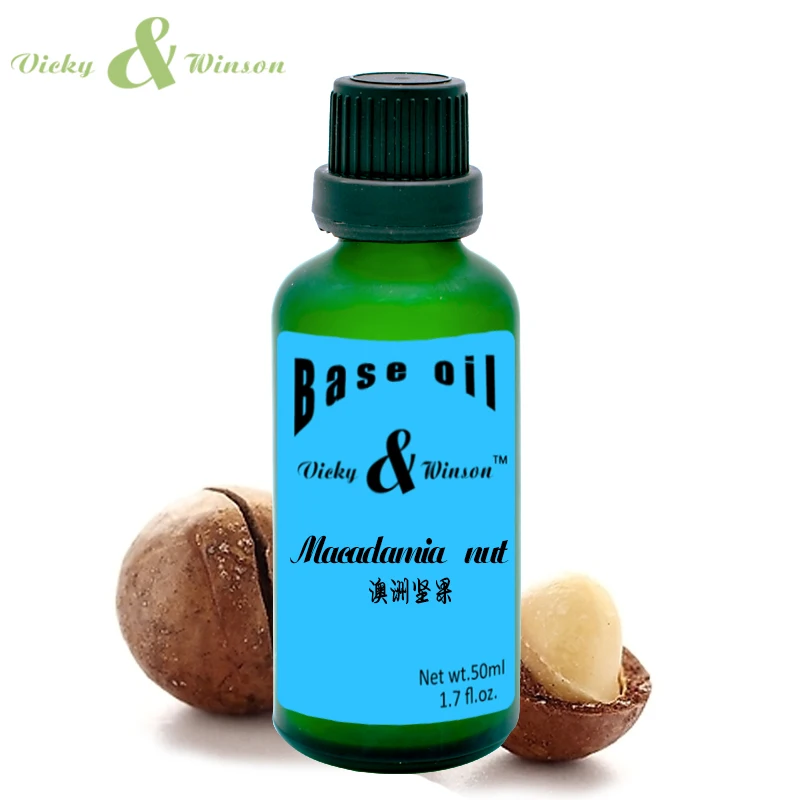 Vicky & winson macadamia nut oil 50mlコンディショナー100% アルガンオイルヘアケア頭皮があなたの髪を輝かせて柔らかくしますvwjc1