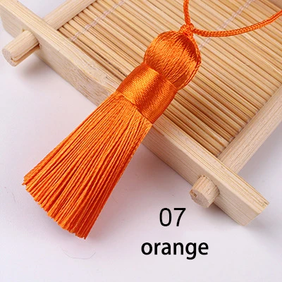 5 Stück/Set 5cm Quasten Hängende Seidenquasten Fransen zum Nähen Zierquasten Schlüsselanhänger DIY Dekorative Vorhang-Accessoires – Detail 39