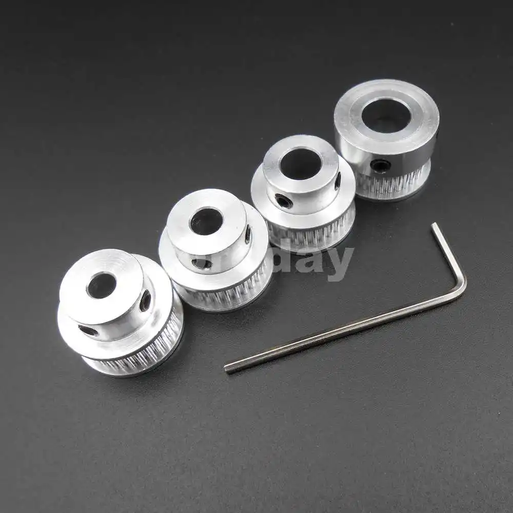 

50PCS X 2GT 30 Teeth Synchronous Timing Drive Pulley Sheaves Wheel 6mm Wide GT2 30T 5MM 6MM 8MM 10MM M5 M6 M8 10MM HQ *FD841-844