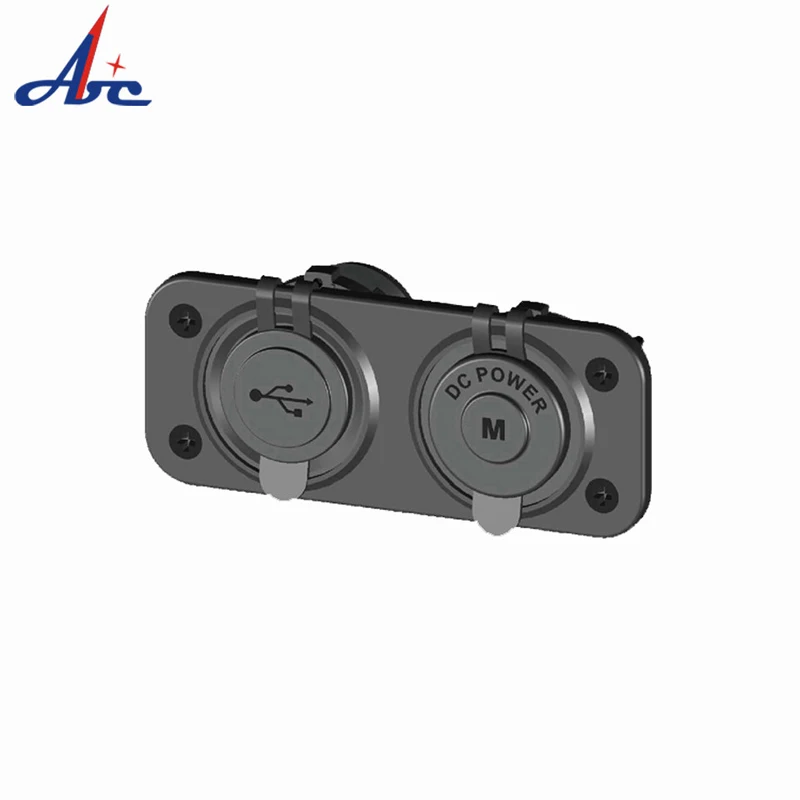 12V Marine/Boat/Car Electronics Socket DS4-2013-3004 Power Outlet Waterproof IP68 Merit Socket