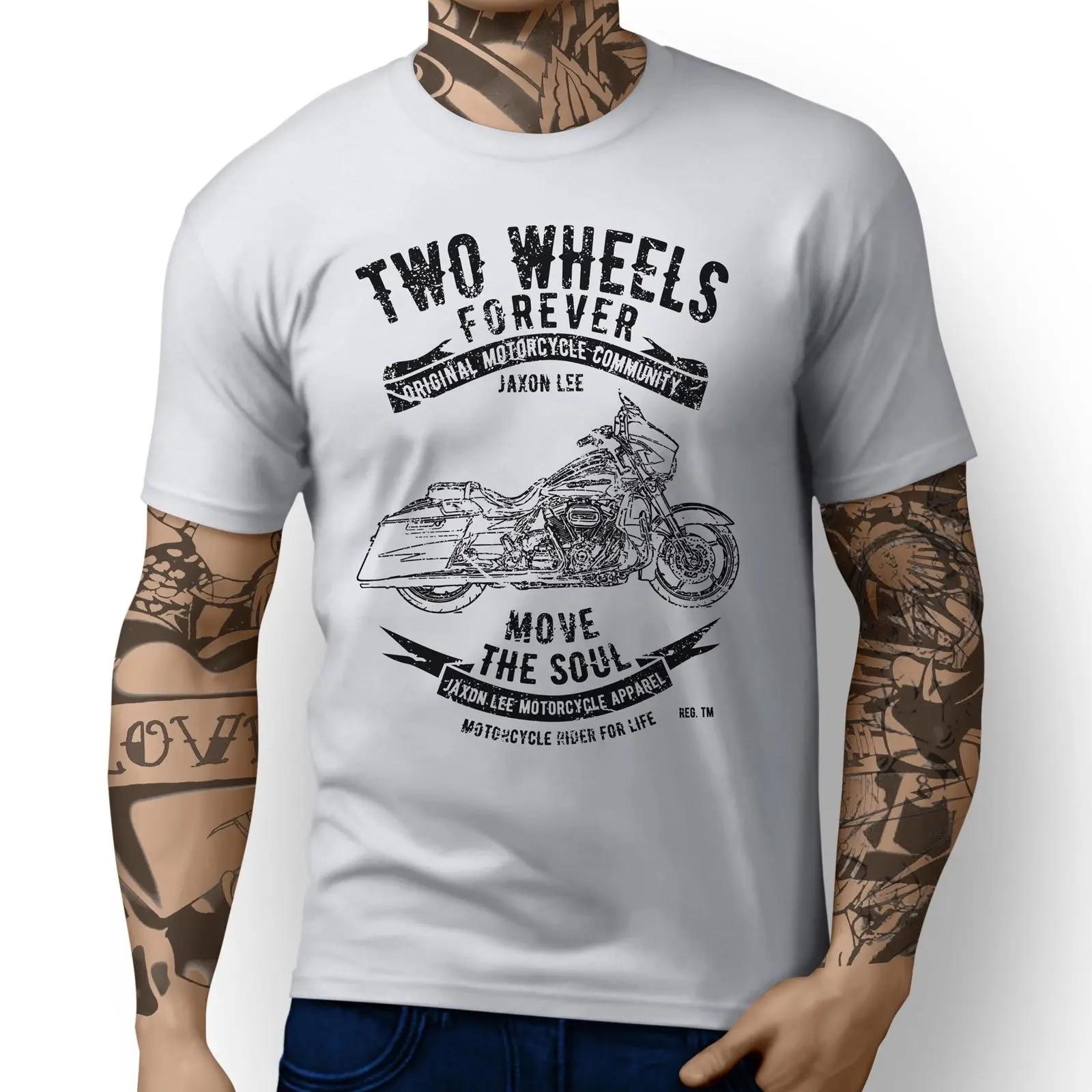 2019 New Men's T Shirt shipping American Classic Motorbike CVO Street Glide inspired Motorcycle Fan Art T-shirts Tee shirt