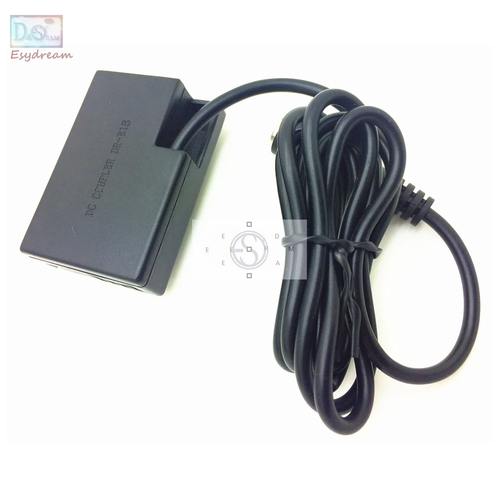 Camera AC Power Adapter Kit for Canon EOS RP R8 R10 R100 R50 77D 850D 800D 750D 760D 250D SL3 Replace ACK-E18 DR-E18 LP-E17