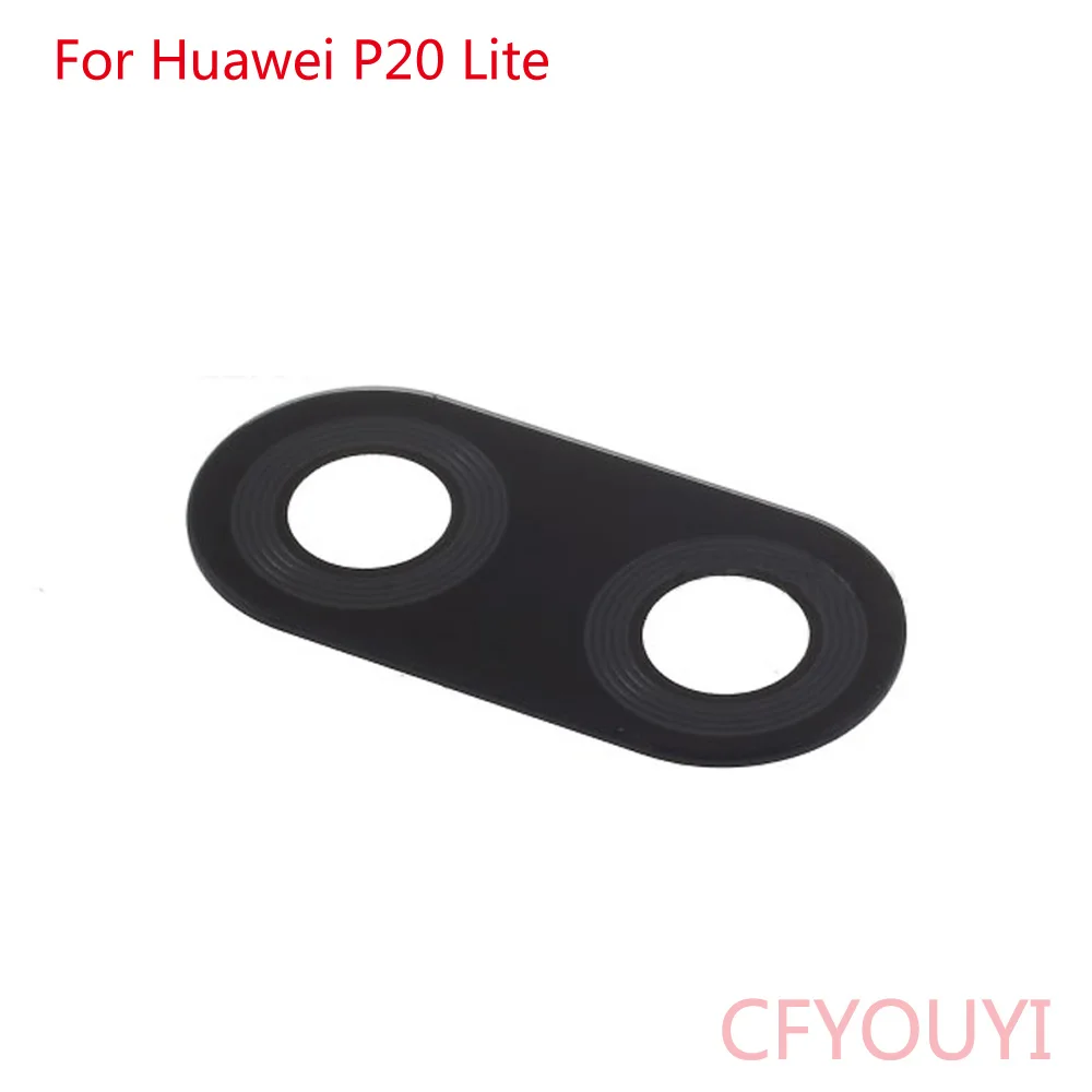 For Huawei P20 Lite Back Rear Camera Glass Lens Cover with 3M Adhesive Stickers P20 P20 Pro