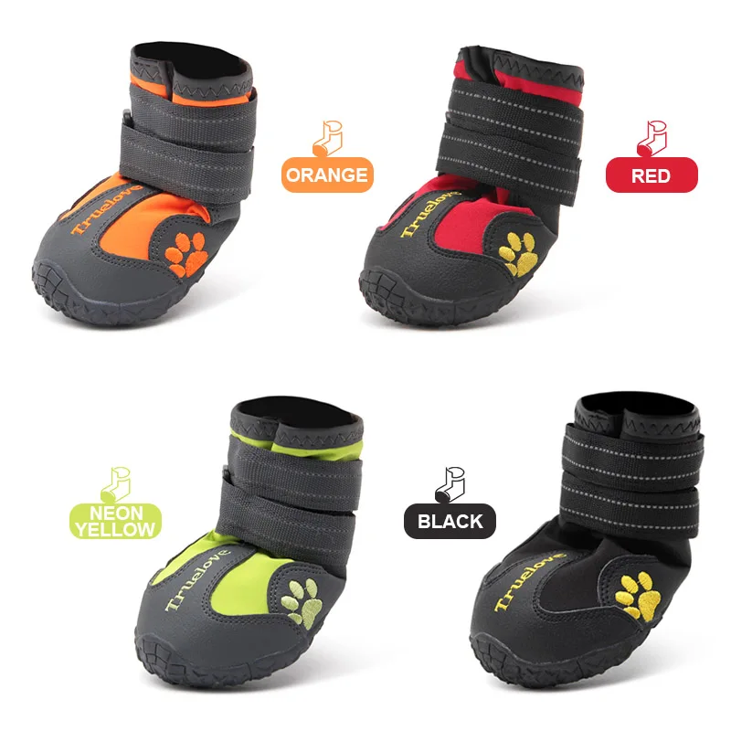 Truelove Wasserdicht Hund Schuhe Für Hunde Winter Sommer Regen Schnee Hund Stiefel Turnschuhe Schuhe Für Große Hunde Husky Outdoor Buty dla Psa