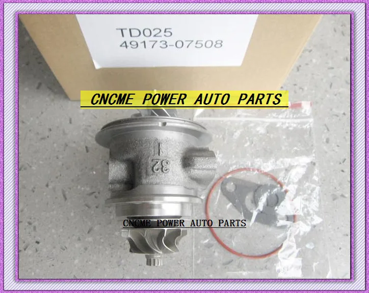 TURBO Cartridge CHRA TD02 49173-07508 49173-07507 For FORD Fiesta C-MAX For Citroen C3 C4 Fo Peugeot 307 DV6B DV6A DV6UTED4 1.6L