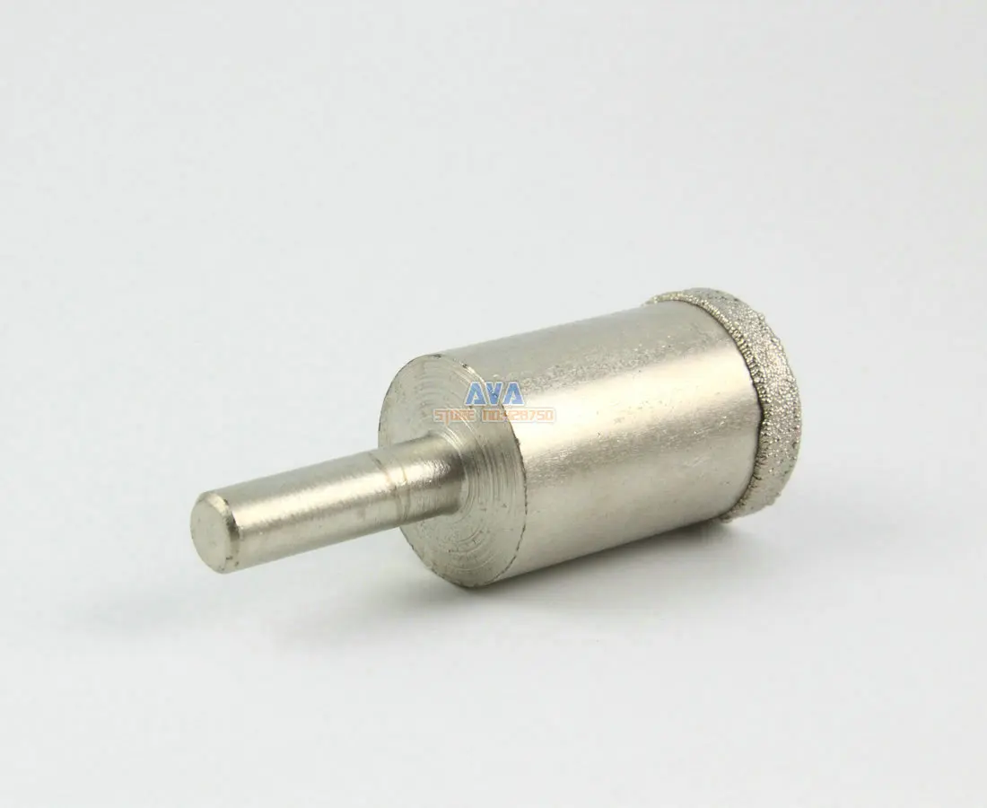 2 Pcs 18mm Diamond Mounted Point Spherical Concave Head Grinding Bit Grit 80