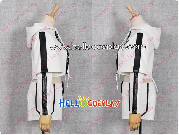 White Rock Shooter Cosplay Costume WRS Costume Short Jacket H008