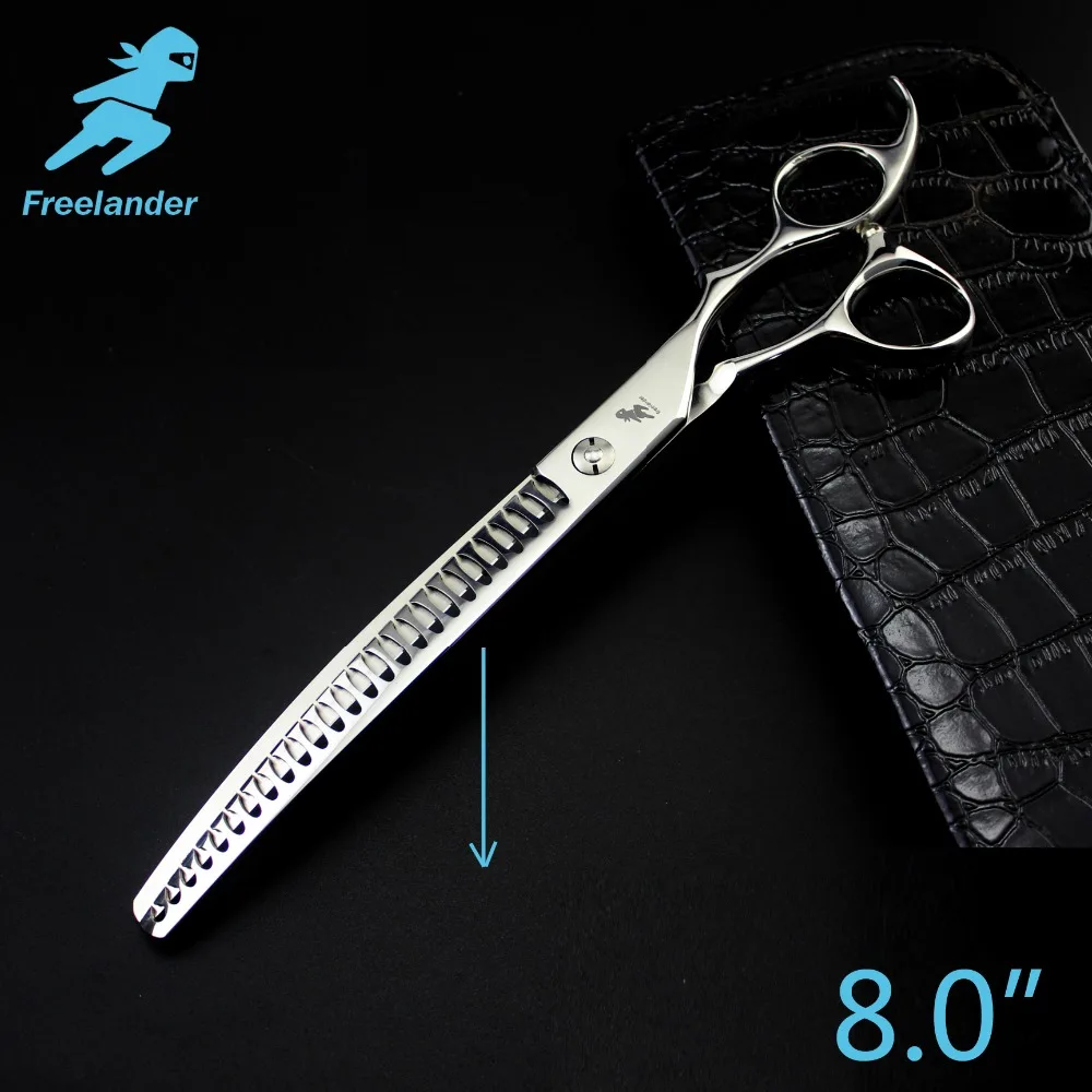 

Freelander 8.0inch Professional Shears Dog Pet Grooming Scissors Polishing Tool Thinning Scissors High Quality