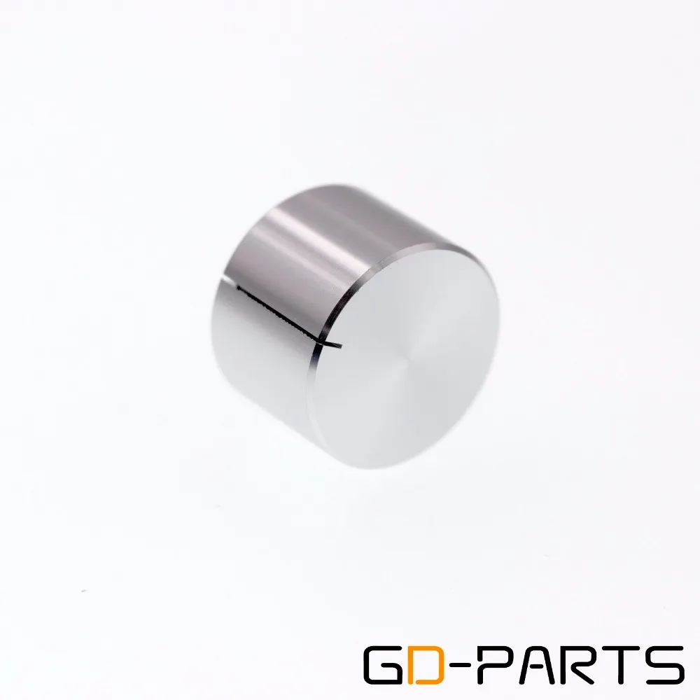 頑丈なアルミニウム製回転式ポインター,オーディオアンプスピーカー,ターンテーブルキーボード,ボリュームポテンショメータ,シルバーとゴールド,22mm〜15mm