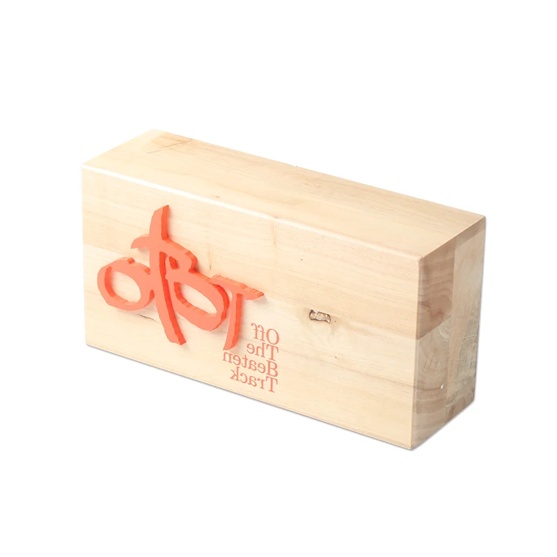 

Custom wooden block sign, Wooden Logo Block