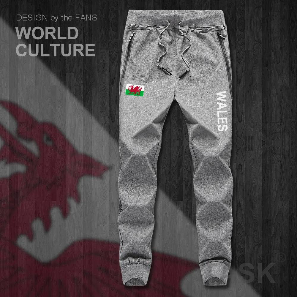 

Wales Cymru Welsh WLS UK mens pants joggers jumpsuit sweatpants track sweat fitness fleece tactical casual nation new flag 2018