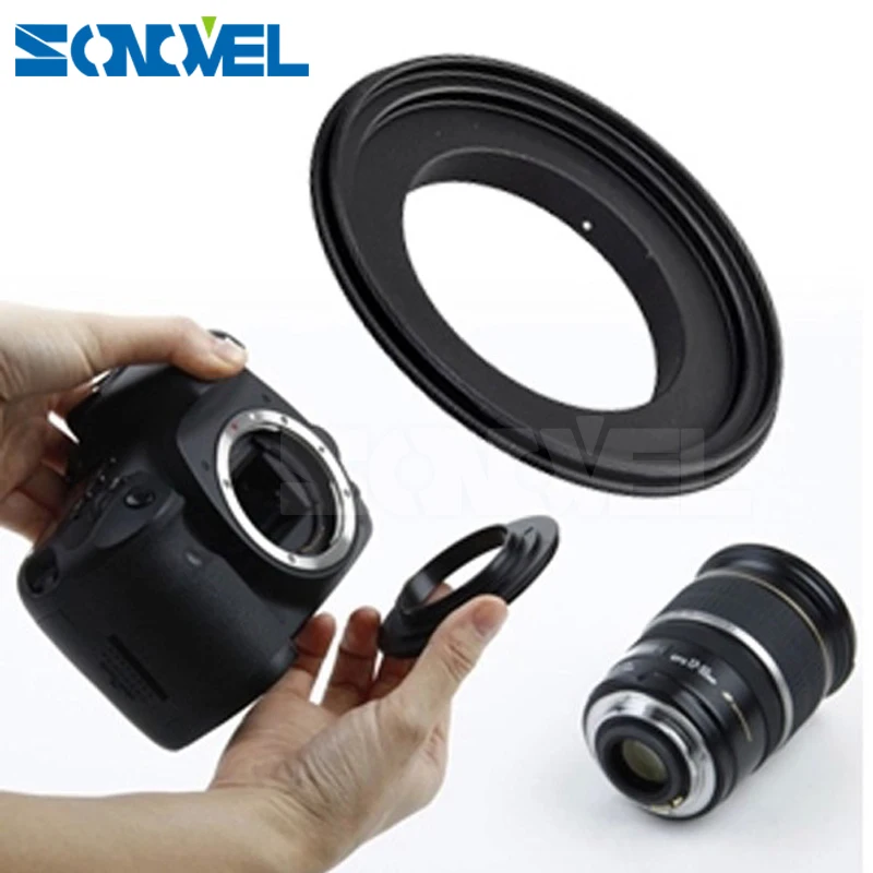 AI-52mm 55 مللي متر 58 مللي متر 62 مللي متر 67 مللي متر 72 مللي متر 77 مللي متر اكسسوارات ماكرو عدسة عكس محول حلقة لنيكون AI AF جبل DSLR عدسة الكاميرا