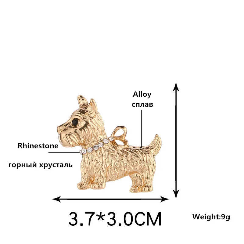 أحمد-بروش جرو ذهبي اللون ، مجوهرات الأزياء ، سحر ، للجنسين ، تصميم جديد ، لطيف ، حيوان ، سترة ، إكسسوارات ، الحلي
