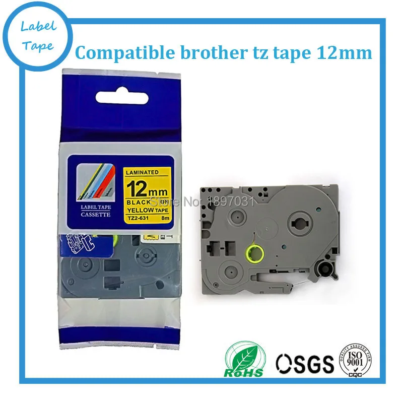 

Compatible P-touch Label Printer Ribbon TZe-631 For Brother Use For Brother Label Printer