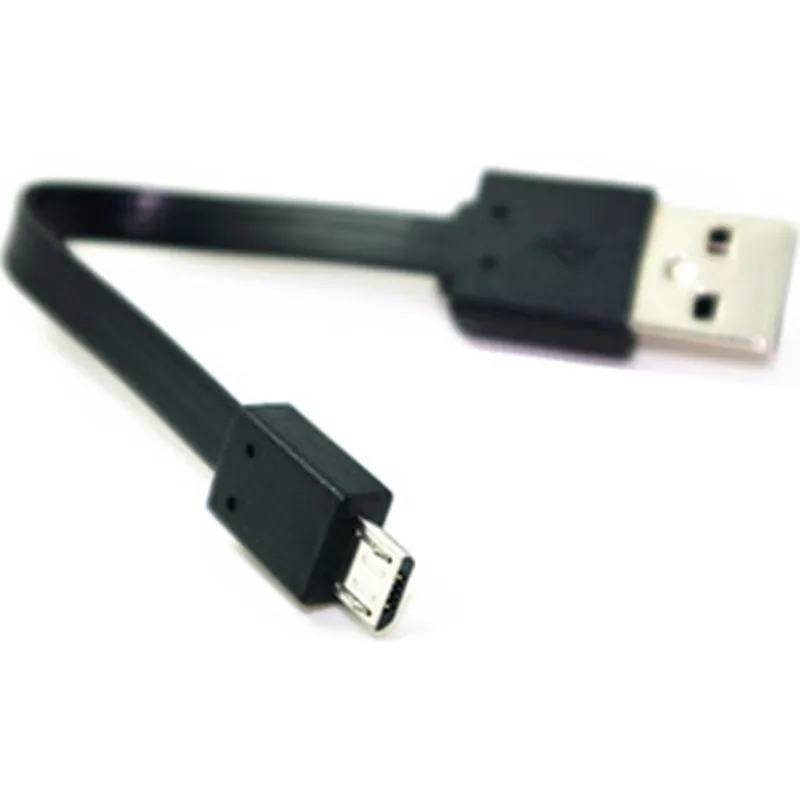 Details about Micro USB Sync Charging Cable Cord Flat Line for Any Micro USB Phone 15cm/0.15m