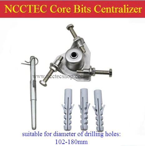 [for diameter of drilling holes: 102-180mm] Core Bits Centralizer pilot drill/fixing the beginning drill/drilling holes not slip