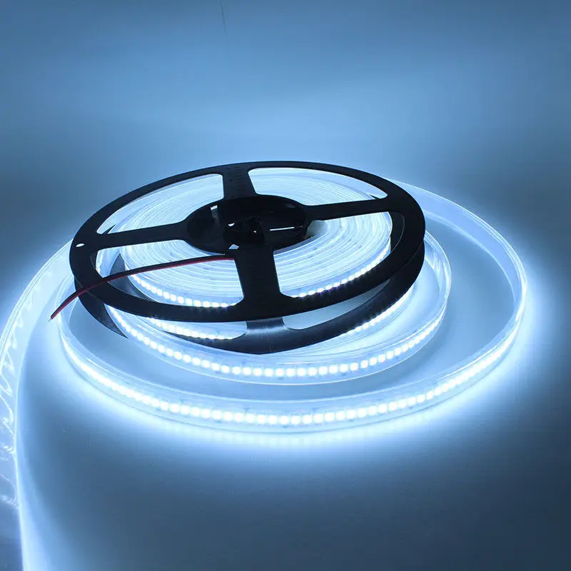 2835 LED Strip 240LEDs/m DC12V High Brightness Flecible LED light white IP67 5M  NEW