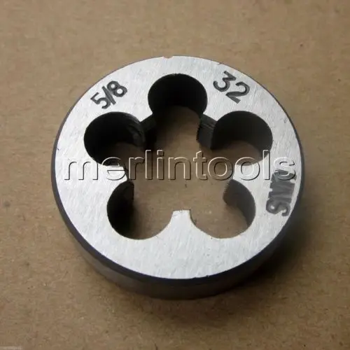 Troquel de rosca para mano derecha de 5/8 " - 32