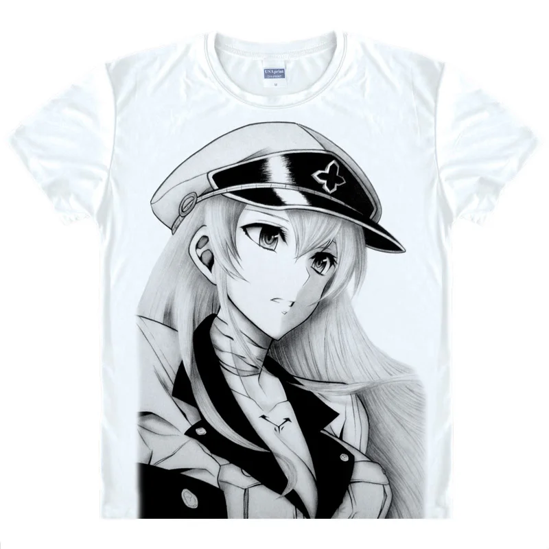 Akame ga Kill T-shirts kawaii Japanese Anime t-shirt Manga Shirt Cute Cartoon Comic Esdeath Cosplay shirts 40779575059 tee 221