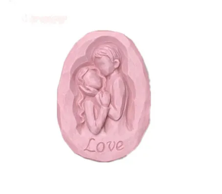 

Valentine's Day DIY Sweetheart modelling silicon soap mold Cake decoration mold Handmade soap mold