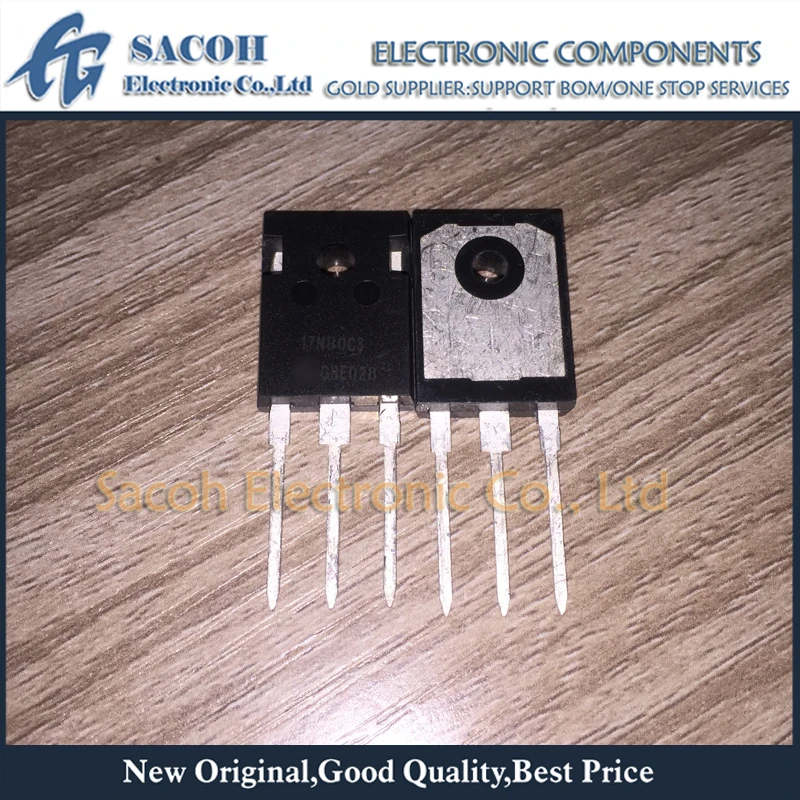 جديد الأصلي 5 قطعة/الوحدة SPW17N80C3 17N80C3 أو SPP17N80C3 أو SPA17N80C3 17N80 TO-247 17A 800 فولت السلطة موسفيت الترانزستور