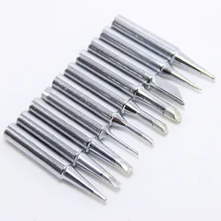 10pcs/lot Solder Iron Tip 900M-T For 936 SAIKE ATTEN GORDAK KADA YIHUA Soldering Rework Station Iron Tsui