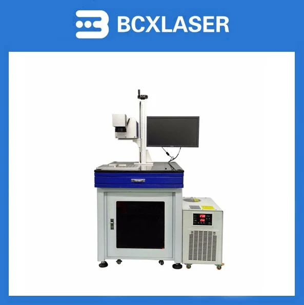 Wuhan BCX laser UV 355nm 3W 5W macchina per marcatura Laser per prezzo di comunicazione mobile in vetro