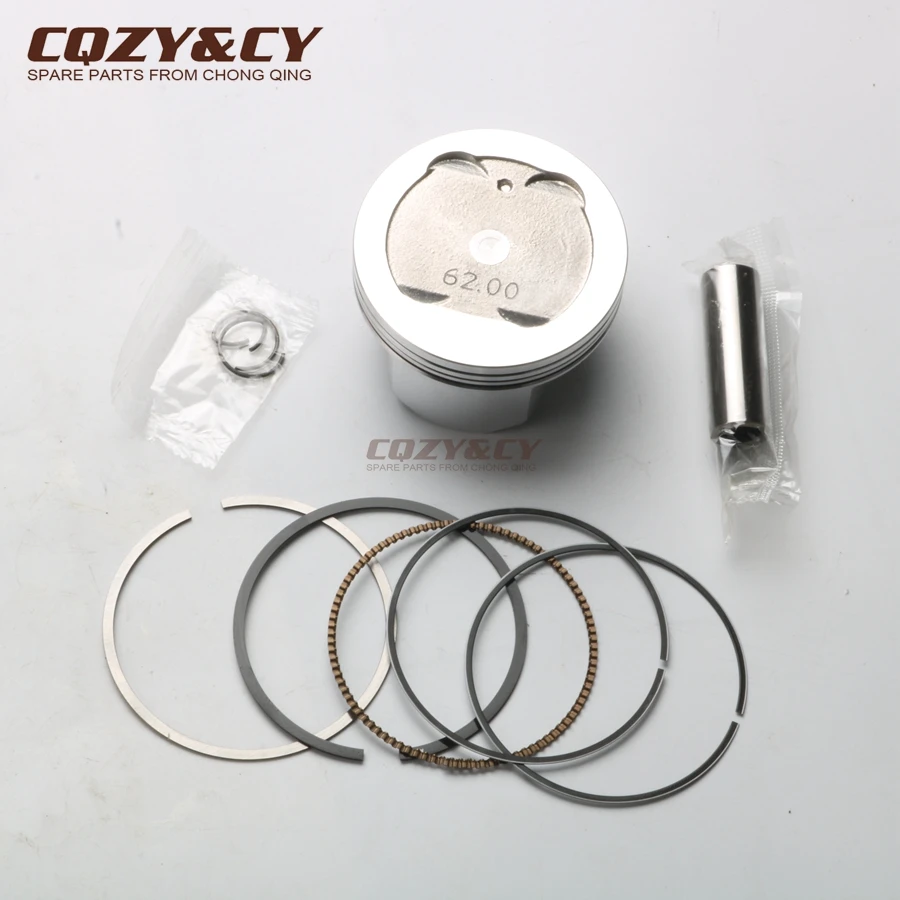 High Quality Piston Kit for YAMAHA 135 LC Jupiter MX Spark RX135 Crypton X 135 Sniper MX135 Exciter Piston Pin 14mm/62mm