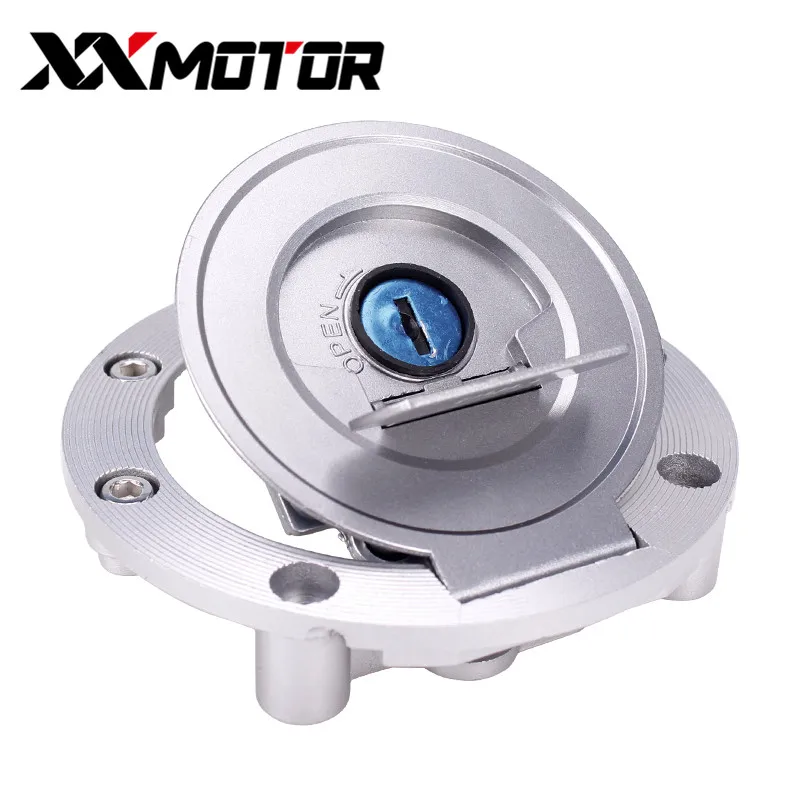 Motorcycle Fuel Gas Tank Cap Cover Lock For YAMAHA YZF R1 2002 2003 2004 2005 2006 YZF-r1 YZF1000 FJR1300 XJR1300 R6 R6S FZ6