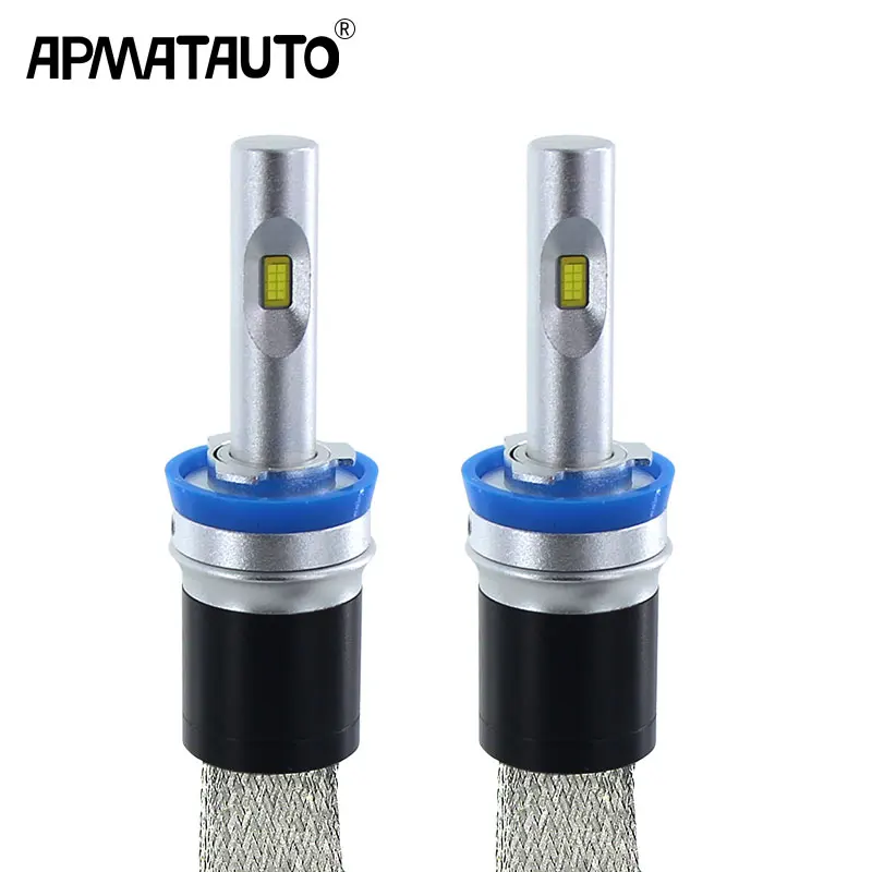 2X High quality 6000K H4 LED H7 H11 H8 H9 HB4 HB3  9005 9006 9012 Car Headlight Bulbs 96000LM Car Styling Led Auto Lamp