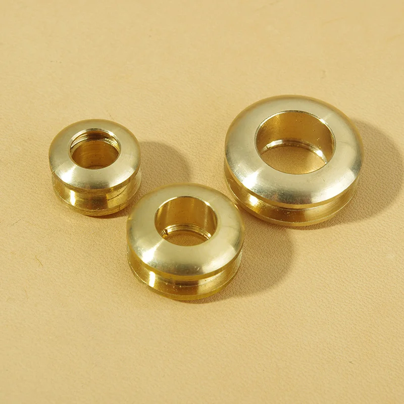 10PCS 20*10mm Brass Gas Hole Screw Grommets Connection Eyelet DIY Bag Part Hardware Handmade Cloth Ring Leather Craft Buckle