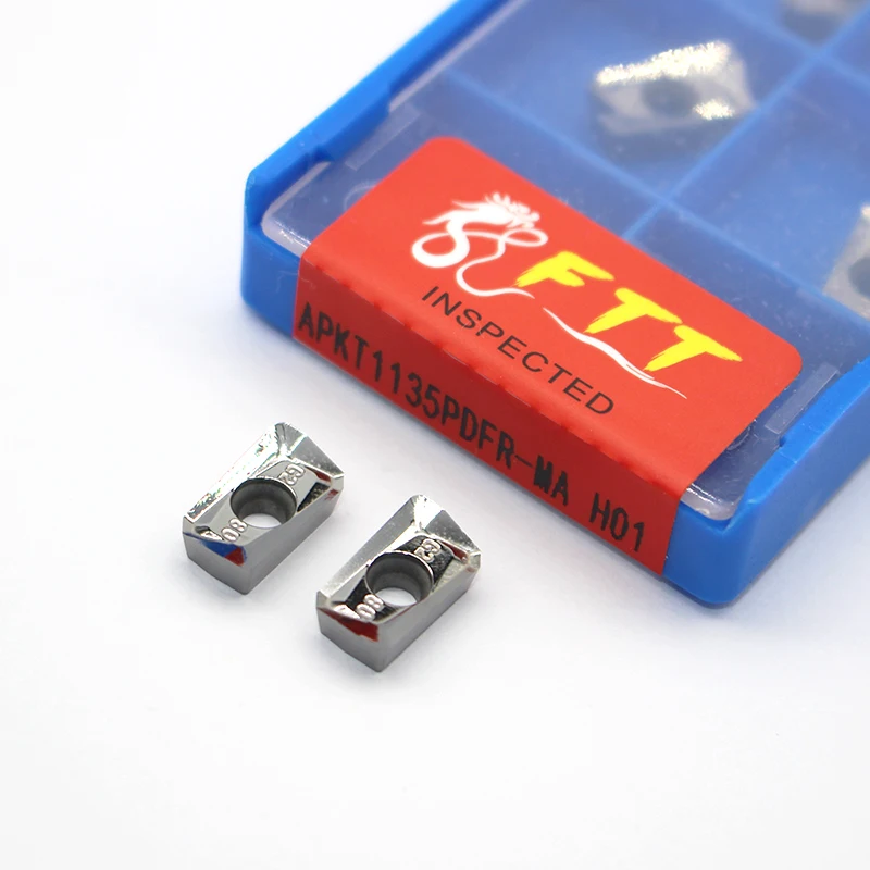 APKT1135PDFR MA H01 Alluminio cutter lama Inserto Utensile Da Taglio utensile da tornio CNC Strumenti di AL + Lega di STAGNO legno APKT 1135