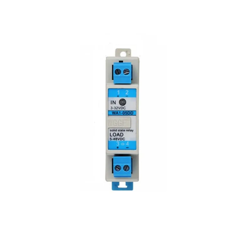 

Din-направляющее SSR 5A DC24V NO 1 Loop компактное твердотельное реле с радиатором