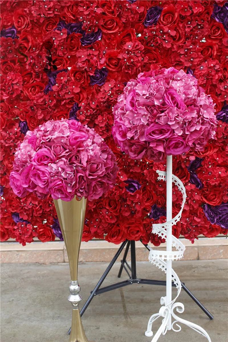 SPR wedding table flower ball centerpiece wedding road lead artificial flore  centerpiece  wedding backdrop flower decoration