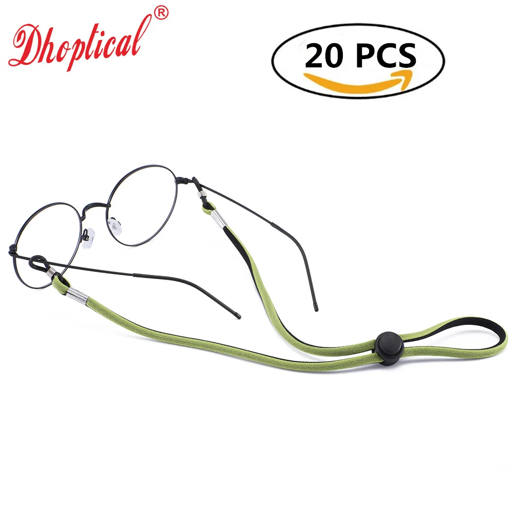 

20pcs eyewear sport cord reading glasses cord sunglasses chain colorful avoid glasses slip nylon material