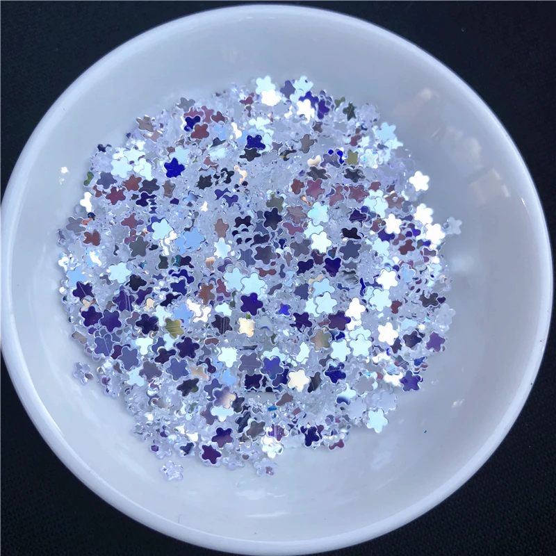 10g/Pack High Flash Crystal 1-4mm Star Heart Dot Plum PET Sequins Paillettes for Nails Art manicure/wedding decoration confetti