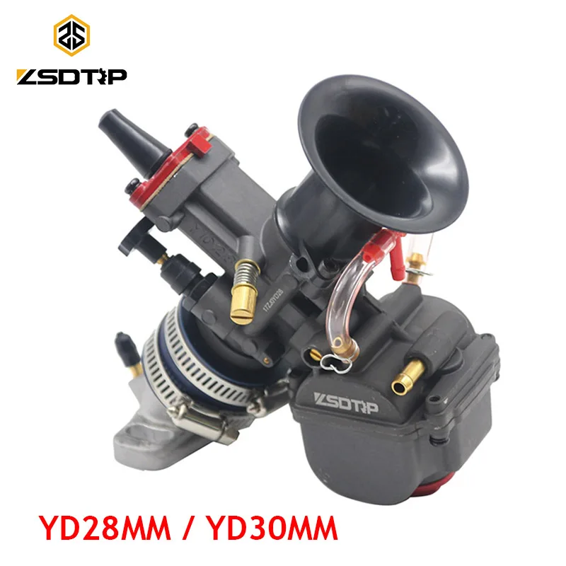 ZSDTRP YD28 YD30mm Universal for Mikuni PWK Carburetor Parts Scooters With Power Jet ATV Motorcycle Racing Parts Scooter