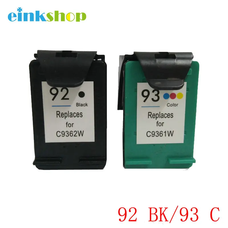 einkshop  Ink Cartridge Compatible for hp 92 93 For PhotoSmart C3100 C3110 C3150 C3183 C3180 PSC 1510 1600 Printer