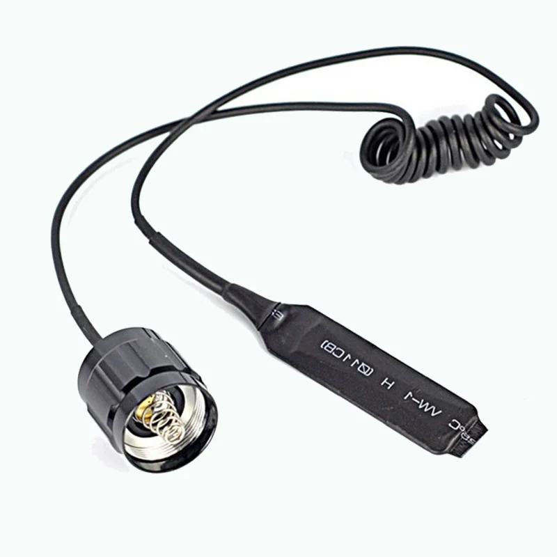 Touch ON/OFF Remote Pressure Rat Tail Extension Switch For WF 501B Led Flashlight Light