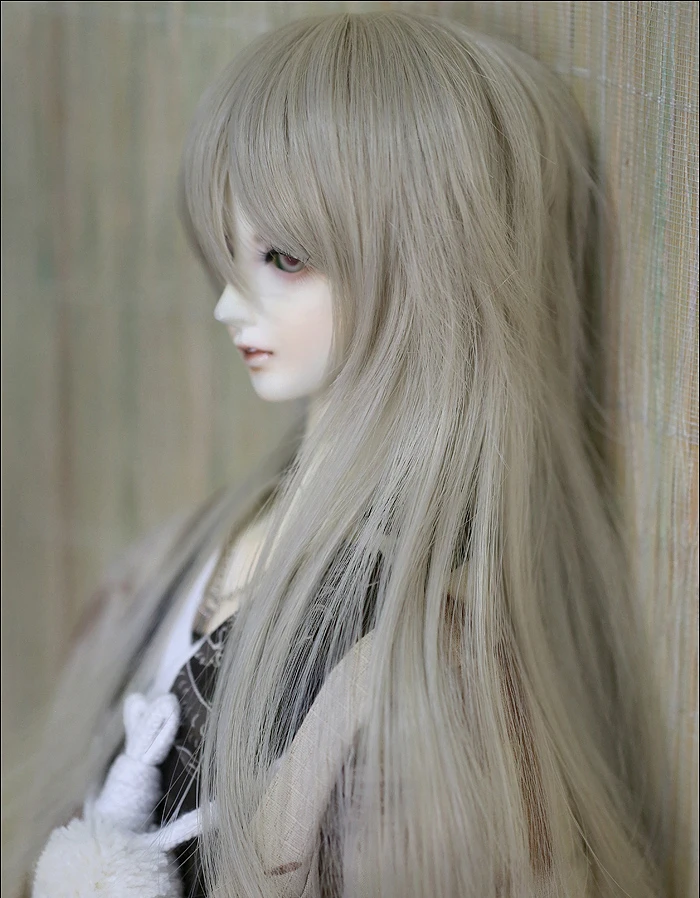 D01-P112 children handmade toy 1/3 1/4 Doll Accessories BJD/SD doll wig HT-anti-warp long hair 1pcs