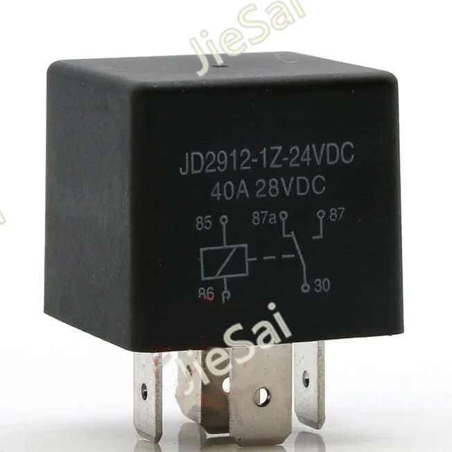 

5 pin PCB auto relay 40A 12V 24V 48V 60V 72V 80V 1NC 1NO automotive conversion for PCB