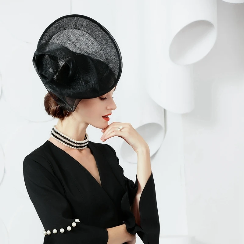 

Lady England Style Fedoras Pillbox Hats Women Elegant Flower Fedora Cap Ladies Wedding Dress Girls Party Church Derby Hat B-8155